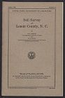 Soil survey of Lenoir county, N. C. 
